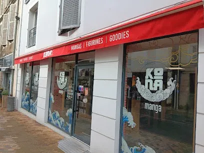 Devanture Manga Kōnā 32 rue Frédéric Bastiat Mont-de-Marsan